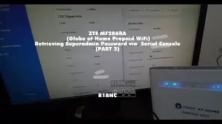 Part 2 ZTE MF286RA Retrieving Superadmin Password via Serial Console
