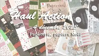 Haul Action - Noël - Loisirs créatifs - papeterie