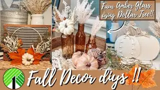 $1 AMBER JARS DIY | High End DIY's | Dollar Tree DIY'S | **NEW 2022**