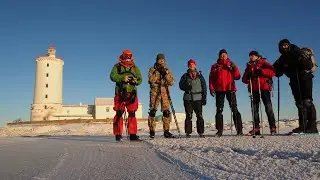 4k Christmas 40 km nordicskating race -20℃ forts Shanets/ Толбухин/ Тотлебен/ Обручев  2024-01-07