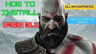 HOW TO INSTALL FSR 3.1 +CRASH FIX IN GOD OF WAR PC
