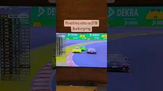 OLHA ESSA DISPUTA DO DTM EM NURBURGRING! 🔥#Shorts