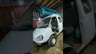 Автовышка готовится к работе