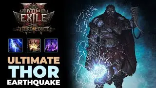 The ULTIMATE Thor INSTANT Earthquake Build - 0.3 Path of Exile 2