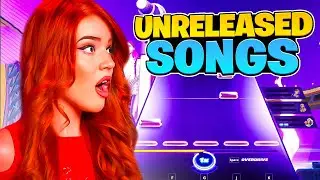 Fortnite Festival *UNRELEASED SONGS* (Cake by the Ocean, NF The Search, Dog Days Are Over & Zombee)