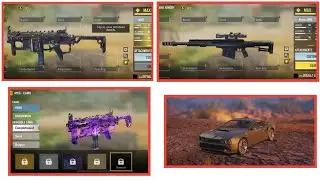 S6 New guns Mx9 Smg &  Rytec AMR Sniper | New Aether Crystal Camo | New vehicle In CODM Season 6