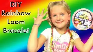 DIY Rainbow Loom Bracelets using the Wonder Looms Mega Bucket of Bands