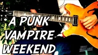 A-Punk - Vampire Weekend ( Main Riff Guitar Tab Tutorial & Cover )