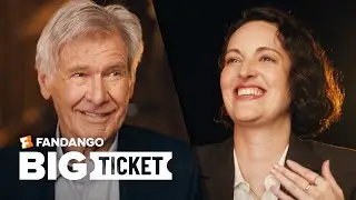 Harrison Ford and Phoebe Waller-Bridge Talk The Return of Indiana Jones, New Villians, and De-Aging
