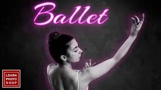 NEON Text Effect | Photoshop Text Effect Tutorial | Learn Photoshop