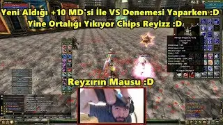 Chips - Yeni Aldığı +10 MD'si İle VS Atarken, Yine Ortalığı Koparıyor :D | Knight Online