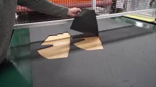 Freeman Schwabe Large Format Industrial Die Cutting Press with Kiss Cutting Capabilities