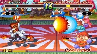 [TAS] Kunio VS D.B. Maou (Super Dodge Ball)