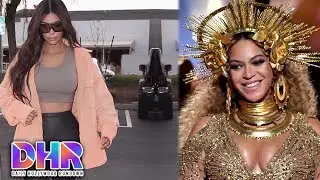 Kim Kardashian REACTS to Photoshop Fail - WHO bit Beyonce?! (DHR)