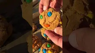АРАХИСОВОЕ ПЕЧЕНЬЕ С M&M’s рецепт как всегда в комментариях