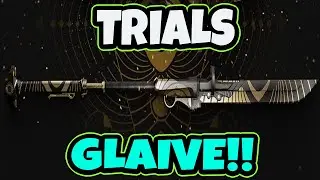 THE FIRST TRIALS GLAIVE IS HERE!!! Unexpected resurgence review - Destiny 2