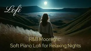 R&B Moonlight: Soft Piano Lofi for Relaxing Nights
