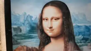 НОВЫЙ ПРОЦЕСС "МОНА ЛИЗА" /НОВАЯ РОТАЦИЯ/ МОИ ВЫШИВАЛЬНЫЕ ПРОЦЕССЫ