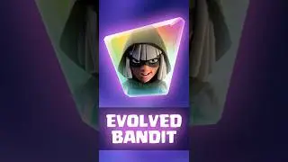 Evo Bandit concept💨 #clashroyale #cardevolution #newevolution #megaknightevo #pekkaevo #bandit