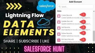 Salesforce Flow: Data Elements in Flow with Examples | 