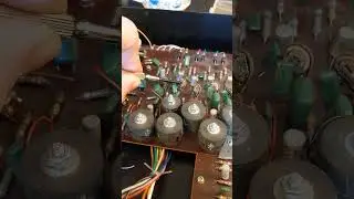 Calibrating a vintage analog drum machine. #drummachine