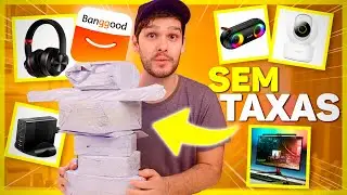 COMPREI VÁRIOS PRODUTOS na CHINA e NÃO FUI TAXADO