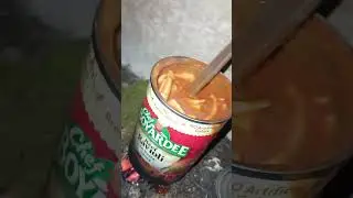 Cooking Ravioli with candles inside of an abandoned grain silo. #cooking #ravioli #memes