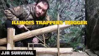 ILLINOIS TRAPPERS TRIGGER / LOG DEADFALL TRAP