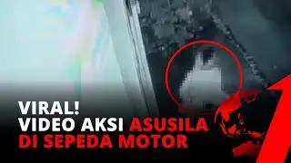 Aksi Asusila Sepasang Kekasih di Sepeda Motor Terekam CCTV | tvOne
