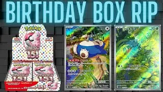 Pokemon 151 Japanese Booster Box Opening