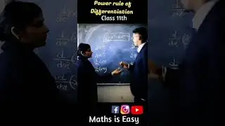 Differentiation Class 11 | Power Rule Differentiation | Limits and Derivatives Class11 