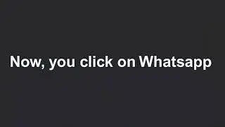 How to use whatsapp web in laptop and PC