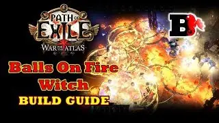[3.4] Balls On Fire Witch - Path of Exile Delve Build Guide - waves of destruction
