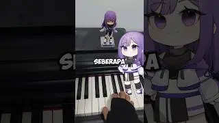 Seberapa wibu kah kalian? Tebak judul lagu dan nama animenya #shorts #tebaklagu #wibu #anime #piano