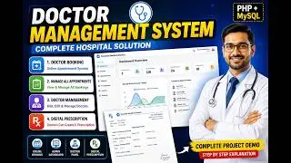 Doctor Appointment Booking System PHP MySQL | Digital Prescription | Admin Panel | Source Code 2026