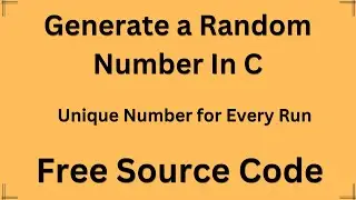c programming tutorial for beginners | random number generators in c between 1 to 100
