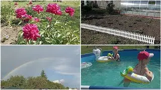 ИДЕИ ДЛЯ ОТДЫХА И РЕЛАКСАЦИИ🧚‍♀️БАССЕЙН НА УЧАСТКЕ 🌺☀