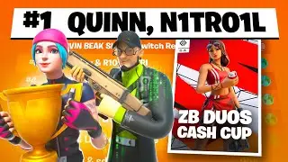 How I Qualified For The Zero Build Cash Cup w/ N1tr0L 🏆
