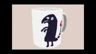 I don'know why, but I made this mug of shitty Charmander tattoo