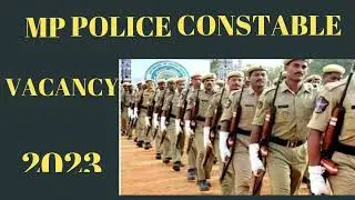 MP POLICE CONSTABLE VACANCY 2023