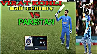 Virat Kohli HALF-CENTURY against Pakistan 🔥🥵|| T20 WORLD CUP 2024🤩❤️ || KOHLI KA VIRAT ROOP 🤩||