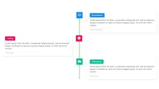 TimeLine Design Using HTML And CSS