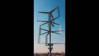 Ветросолнечная станция на крыше Удмуртского государственного университета