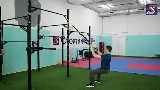 Как правильно научиться приседать? Приседания с TRX петлями.
