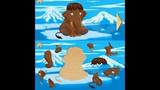 Kids Mammoth Funny Animal Puzzles#2 Game shorts