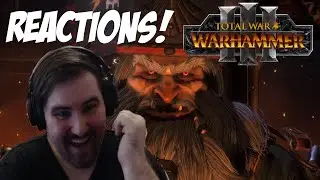 CHAOS DWARFS ARE BACK?! Warhammer 3 Total War New Race DLC Reactions!