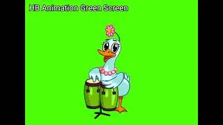 Duck Animation (Green Screen) |duck | animation | green screen