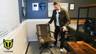 Tidewe Hunting Blind Heated chair Unboxing and review @TideWe