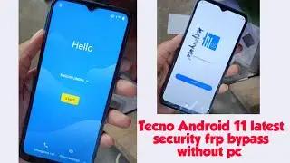 tecno KE5 Tecno spark go 2021 Android 11 latest version frp bypass without pc tecno 2022 frp unlock