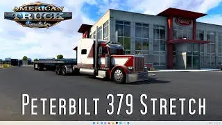 American Truck Simulator - Picking up my new Peterbilt 379!! + Jet Engines to Socorro. *Full Video*